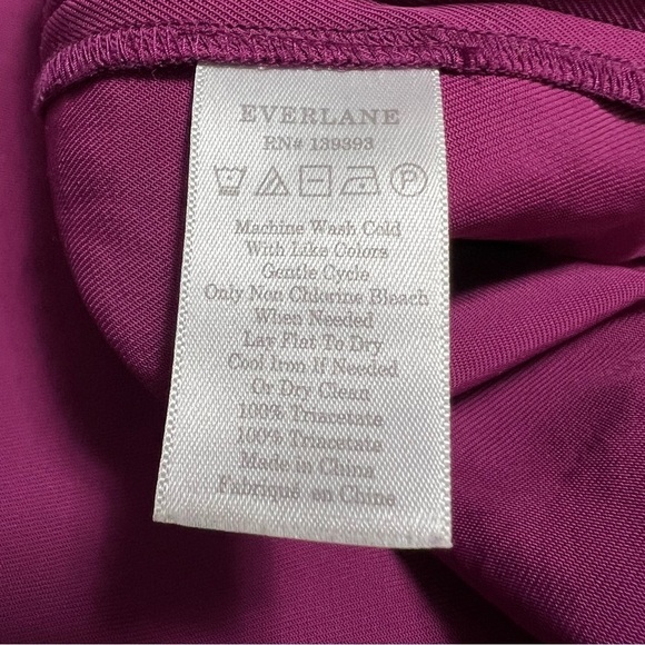 Everlane GoWeave Wrap Dress in Berry - Picture 8 of 13